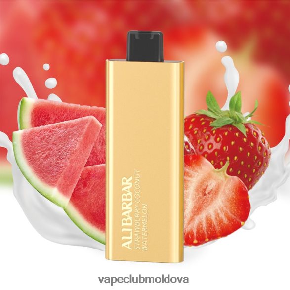 Vape Mod Z8Z8R062 Alibarbar Pandora 7000 vape de unică folosință capsuni nuca de cocos pepene verde