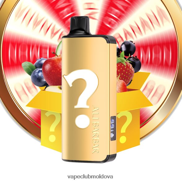 Vape Moldova Z8Z8R019 Alibarbar Ingot 9000 vape de unică folosință ruleta cu aromă
