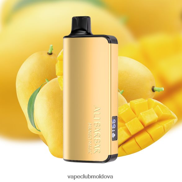 Vape Moldova Z8Z8R029 Alibarbar Ingot 9000 vape de unică folosință magie de mango