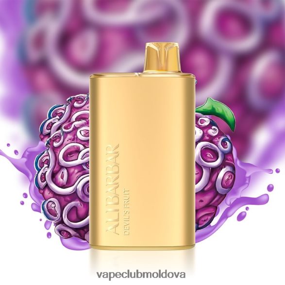 Vape Moldova Z8Z8R04 Alibarbar Rich 8000 vape de unică folosință fructul diavolului