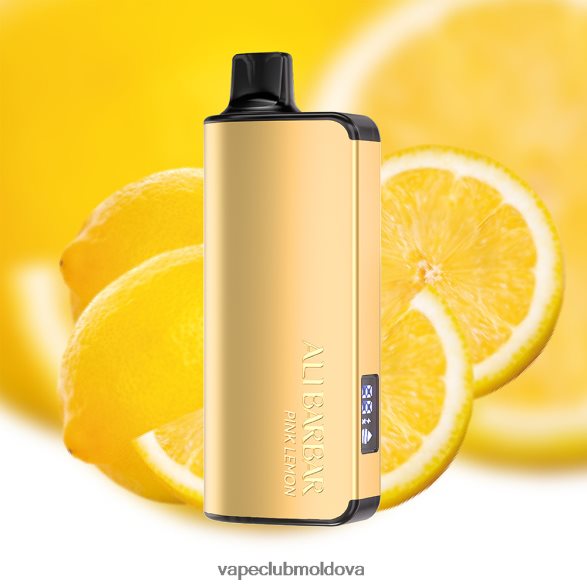 Vape Pod Kit Z8Z8R023 Alibarbar Ingot 9000 vape de unică folosință lamaie roz