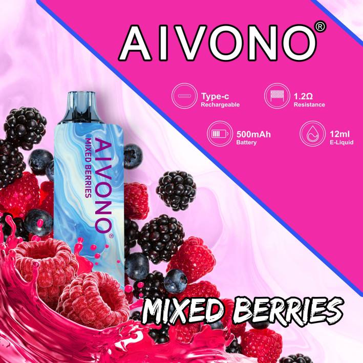 Vape Shop Chisinau B20N111 Aivono AIM GUN 7000 fructe de padure amestecate