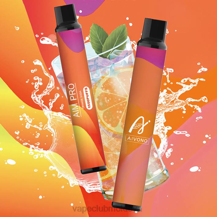 Disposable Vape Moldova B20N165 Aivono AIM PRO 1500 sifon de portocale