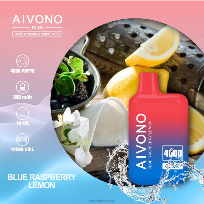 Vape Mod B20N217 Aivono AIM BOXX 4000 lămâie albastră zmeură