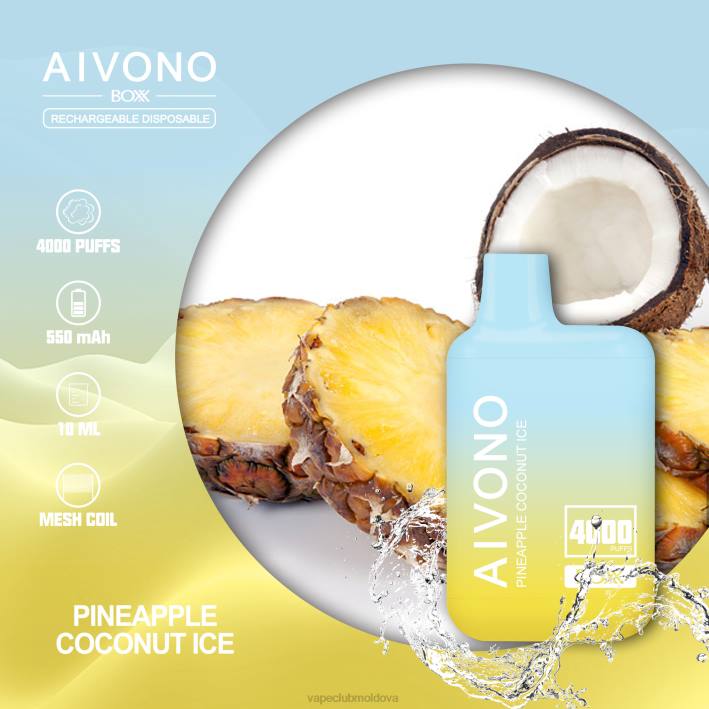 Vape Mod B20N222 Aivono AIM BOXX 4000 gheață de cocos cu ananas
