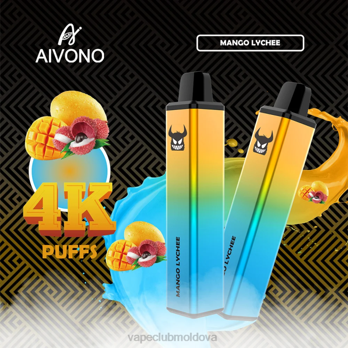 Vape Mod B20N262 Aivono AIM FREAK 4000 lychee de mango