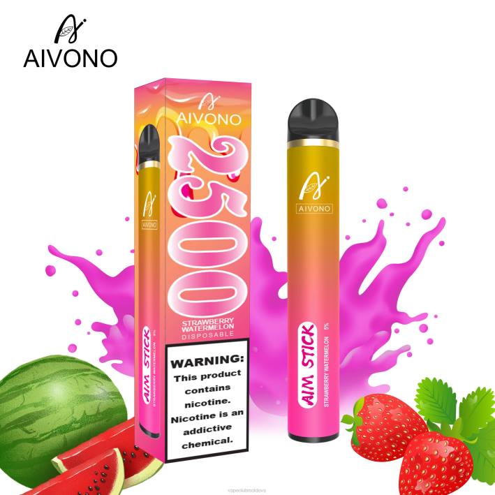 Vape Moldova B20N149 Aivono AIM STICK 2500 pepene verde căpșuni