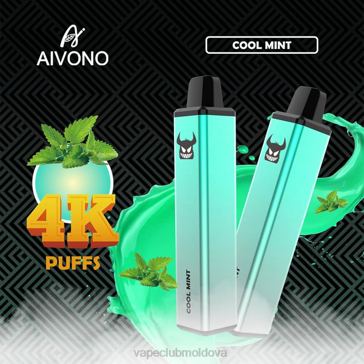 Vape Moldova B20N254 Aivono AIM FREAK 4000 menta rece