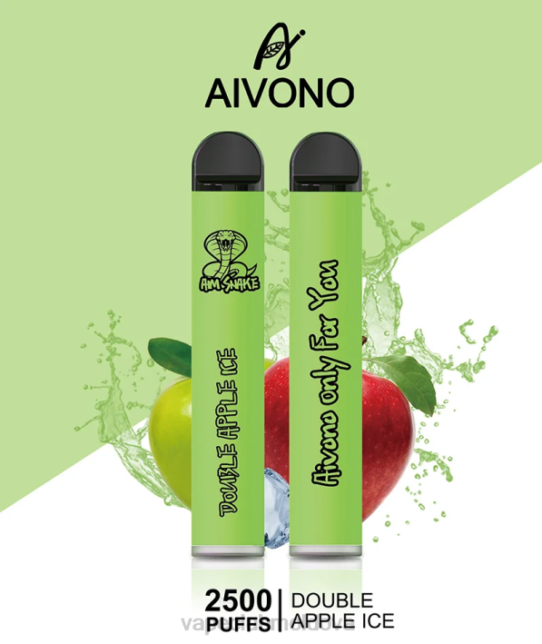 Vape Moldova B20N304 Aivono AIM SNAKE 2500 gheață de mere dublă