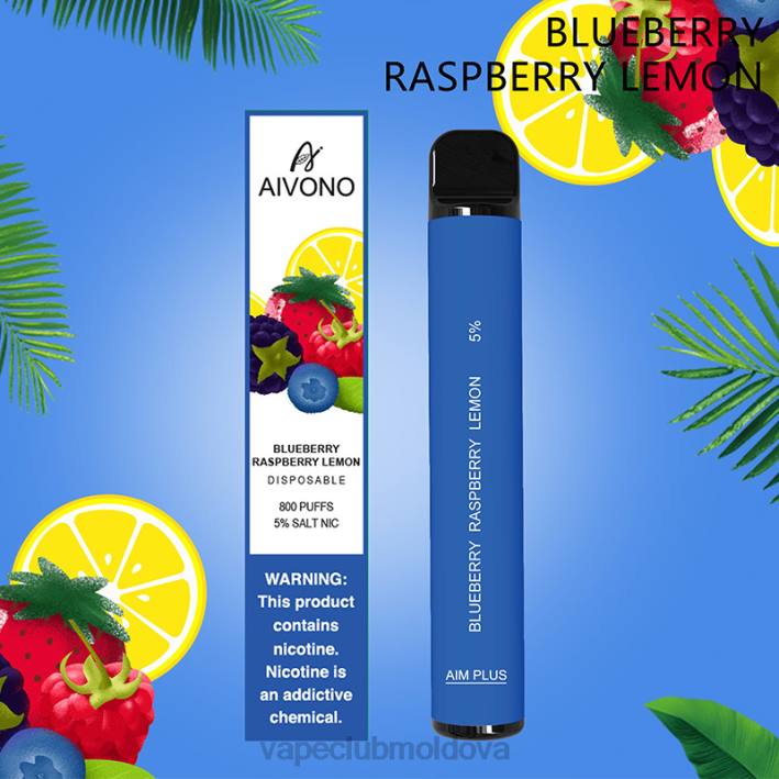 Vape Pod Kit B20N173 Aivono AIM PLUS 800 afine zmeură lămâie