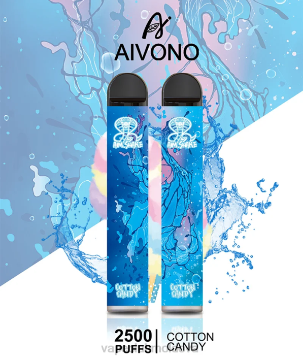 Vape Pod Kit B20N303 Aivono AIM SNAKE 2500 vată de zahăr