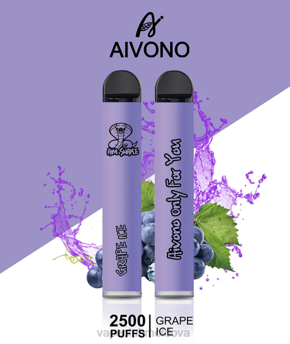 Vape Shop Chisinau B20N306 Aivono AIM SNAKE 2500 gheață de struguri