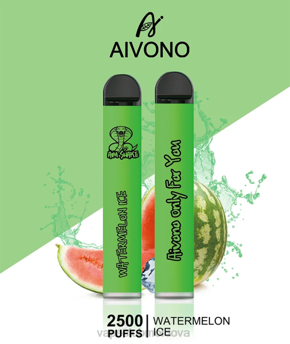 Vape Shop Chisinau B20N321 Aivono AIM SNAKE 2500 gheata de pepene verde