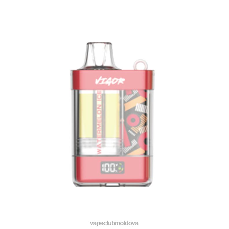 Disposable Vape Moldova 80H8210 LAVIE VIGOR 15000 pufuri gheata de pepene verde