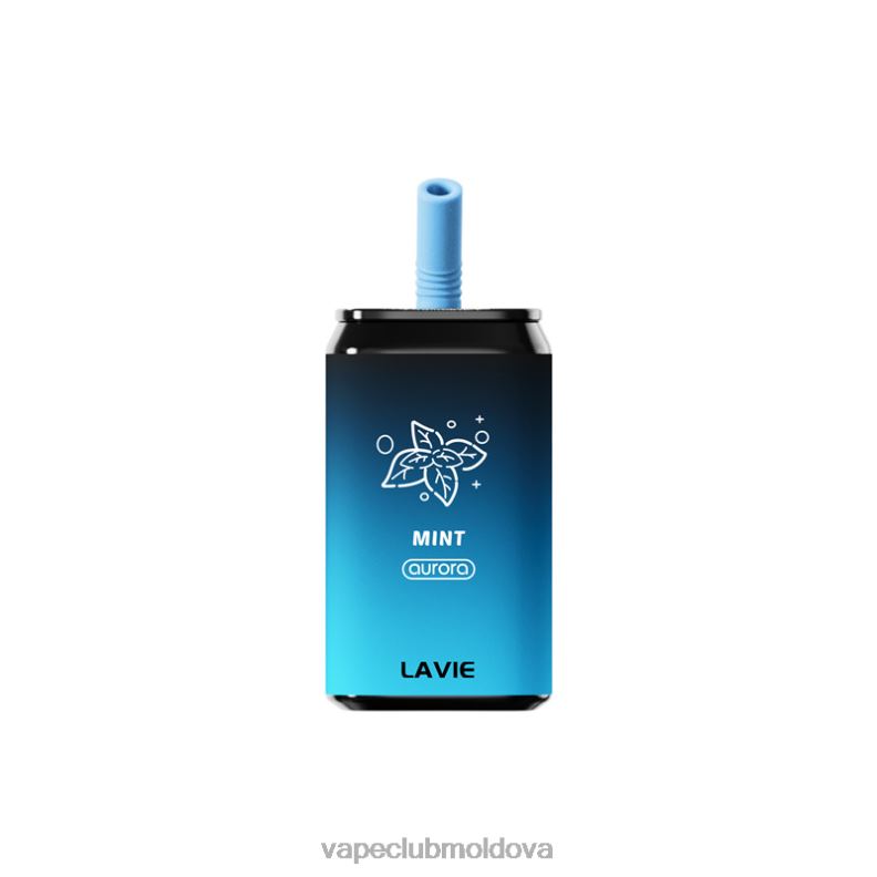 Disposable Vape Moldova 80H82145 LAVIE Aurora 11000 pufuri mentă