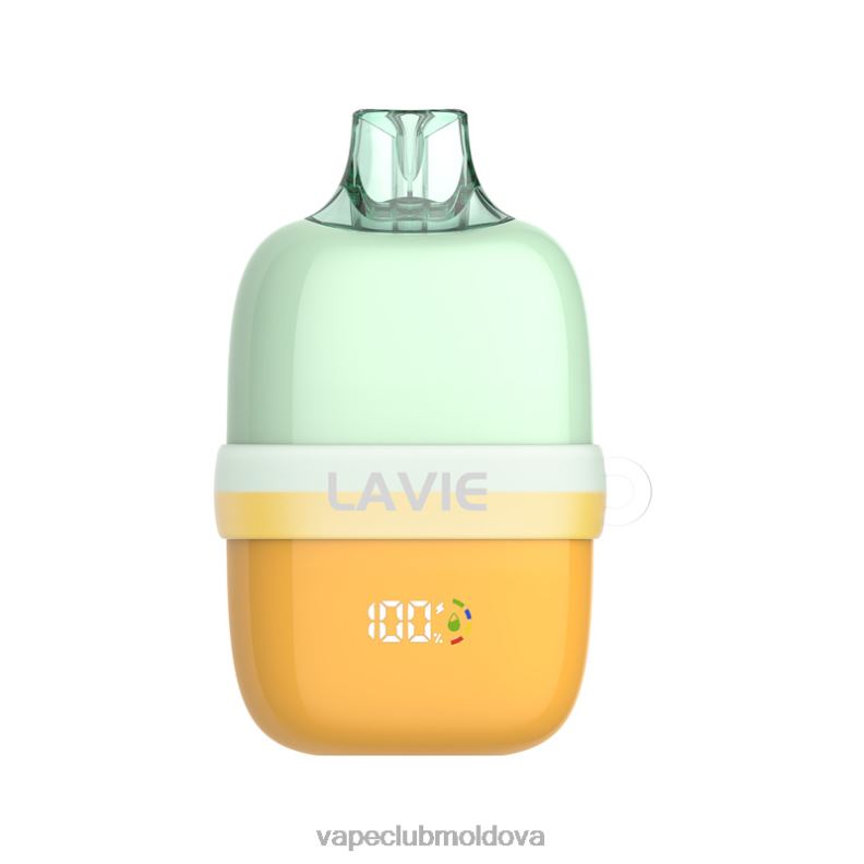 Disposable Vape Moldova 80H8290 LAVIE INSIDER 12000 pufuri gheata portocalie