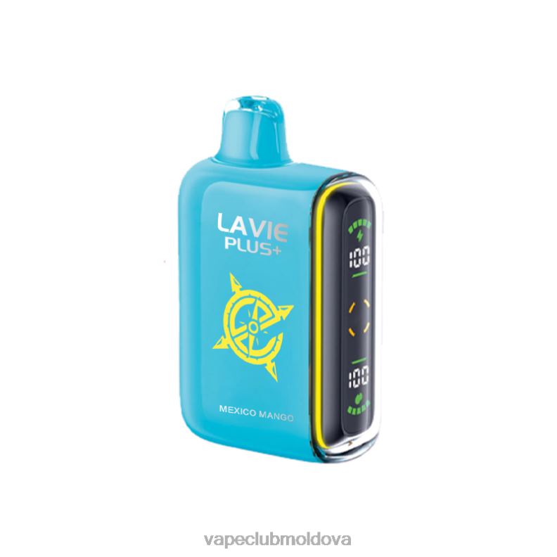 Disposable Vape Moldova 80H8295 LAVIE PLUS 15000 pufuri mango mexic