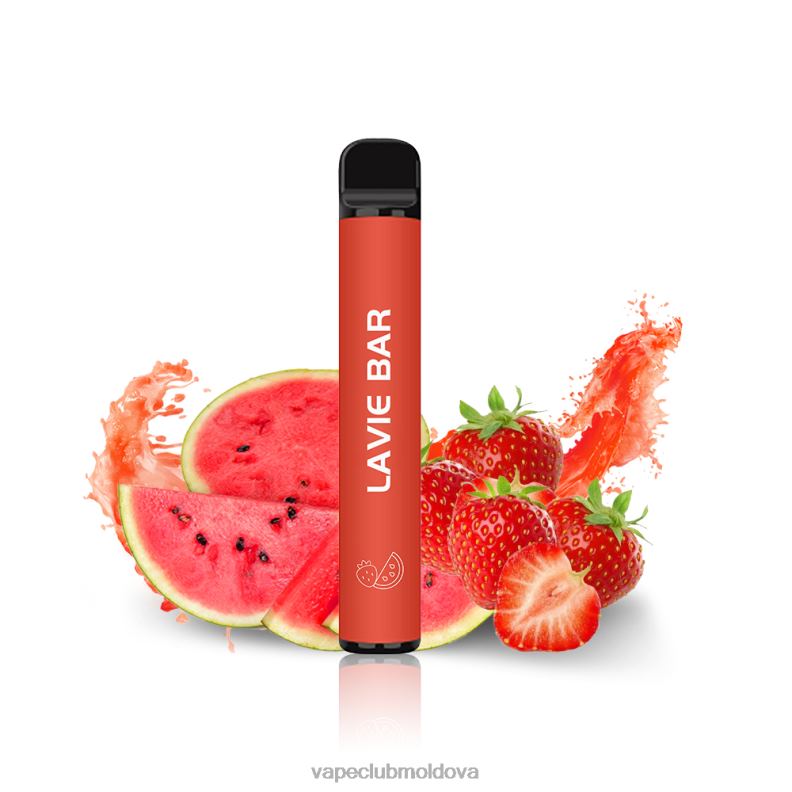 Vape Mod 80H82327 LAVIE BAR 2% versiunea 800 pufuri pepene verde căpșuni