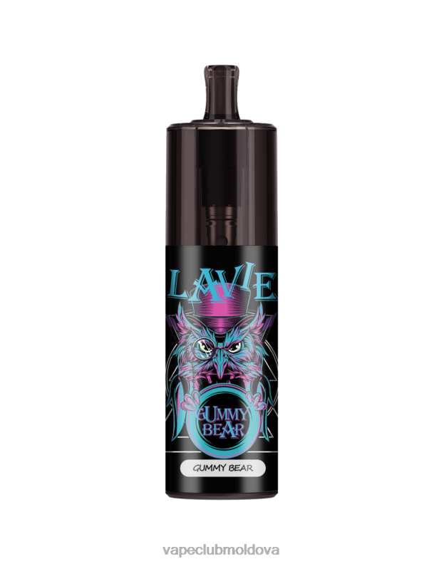 Vape Mod 80H82337 LAVIE COLOUR BAR Controlul fluxului de aer cu 10000 de pufături ursuleț de gumă