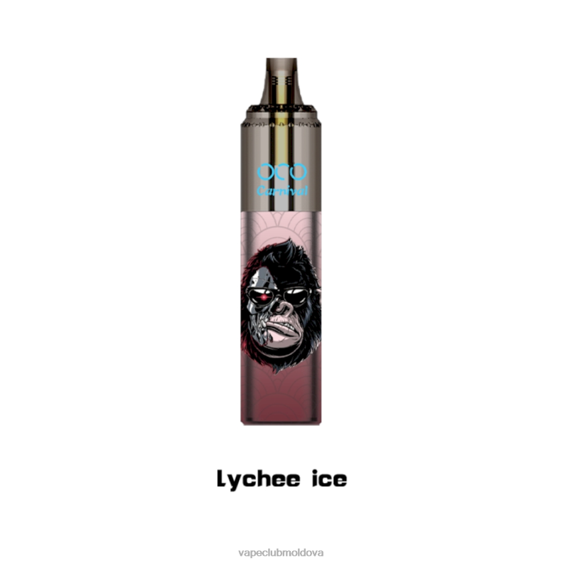 Vape Mod 80H82352 LAVIE OCO carnaval 10000 pufuri gheață de litchi