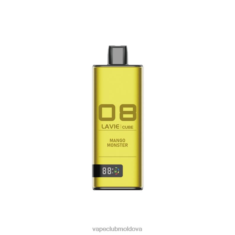 Vape Mod 80H8242 LAVIE Cube 20000 de pufuri monstru mango