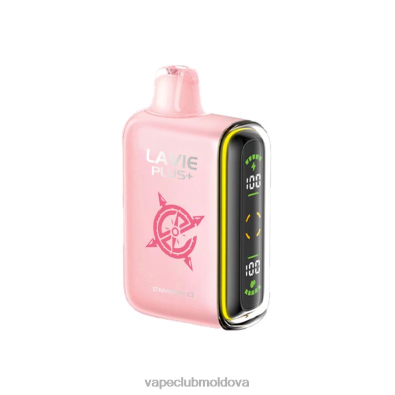 Vape Moldova 80H82104 LAVIE PLUS 15000 pufuri gheata de capsuni