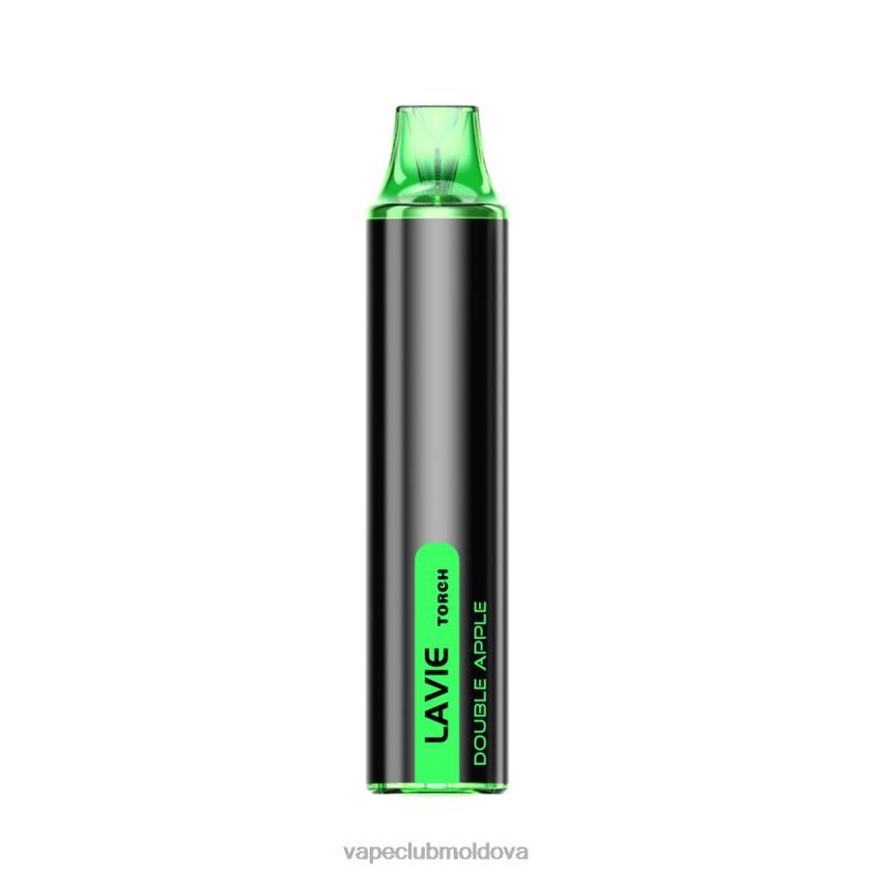 Vape Moldova 80H82129 LAVIE Torch 6000 pufuri măr dublu