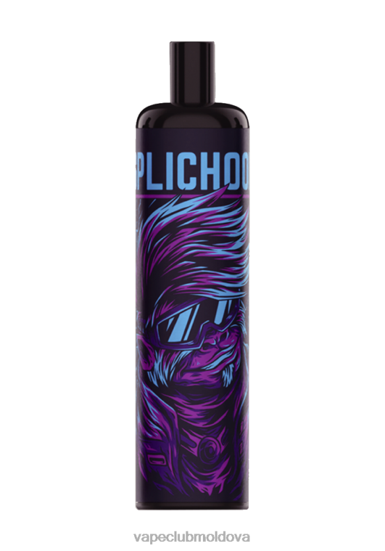 Vape Moldova 80H82339 LAVIE COLOUR BAR 5000 de pufuri - energie gheață de struguri