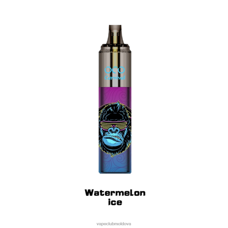 Vape Moldova 80H82359 LAVIE OCO carnaval 10000 pufuri gheata de pepene verde