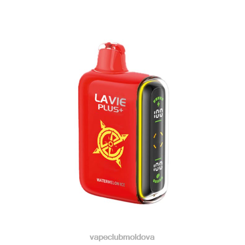 Vape Moldova 80H8294 LAVIE PLUS 15000 pufuri gheata de pepene verde