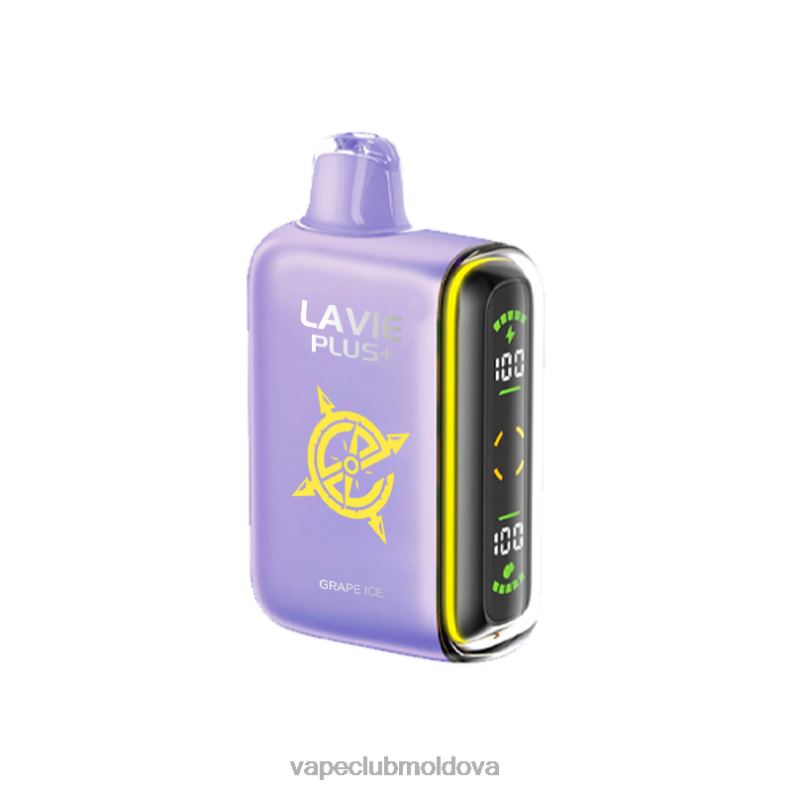 Vape Pod Kit 80H82103 LAVIE PLUS 15000 pufuri gheață de struguri