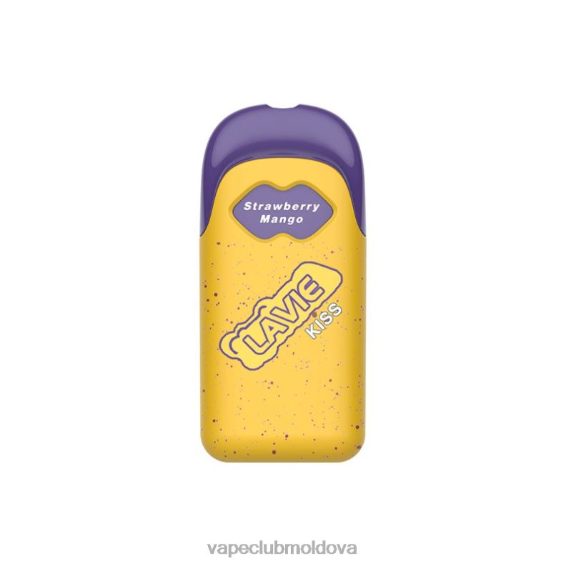 Vape Pod Kit 80H82113 LAVIE KISS 8000 pufuri mango cu capsuni