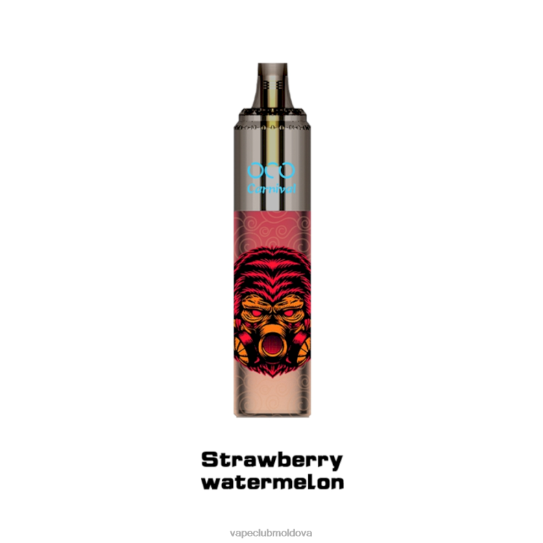 Vape Pod Kit 80H82358 LAVIE OCO carnaval 10000 pufuri pepene verde căpșuni