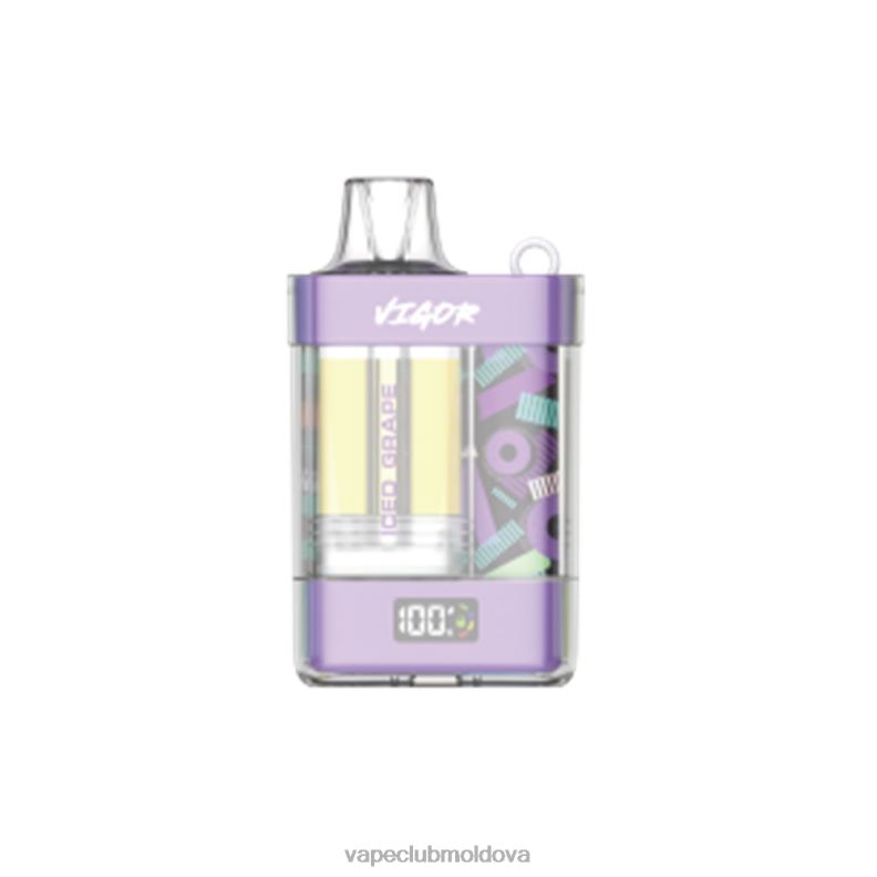 Vape Pod Kit 80H828 LAVIE VIGOR 15000 pufuri struguri înghețați