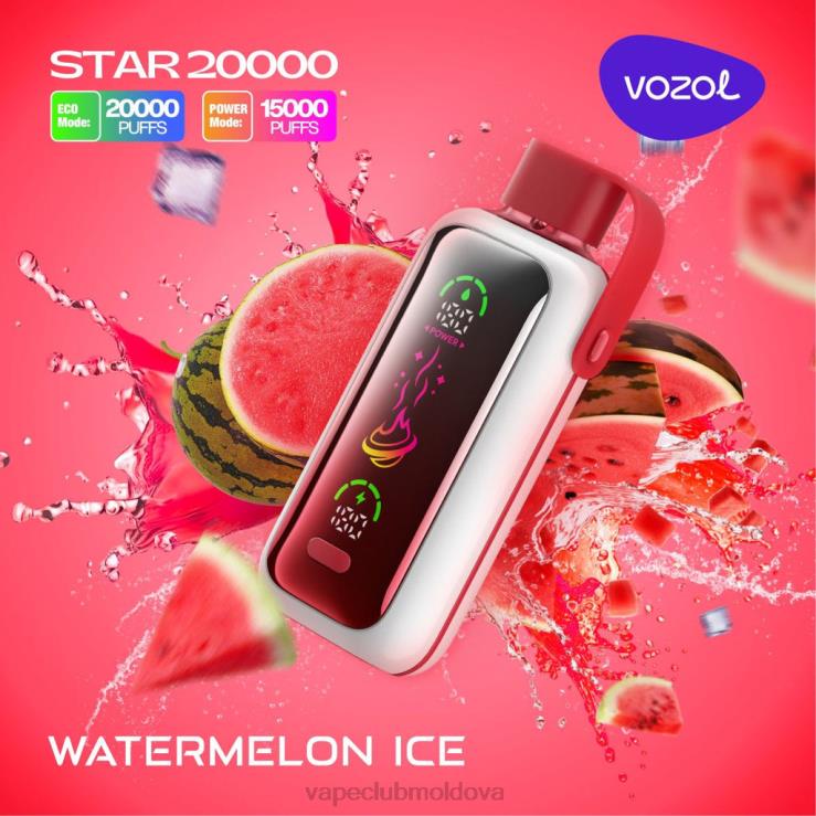 Vape Pod Kit LJVD03 VOZOL STAR 20000 gheata de pepene verde
