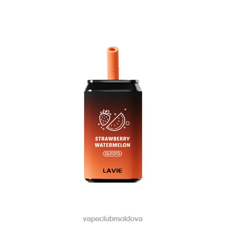 Vape Shop Chisinau 80H82146 LAVIE Aurora 11000 pufuri pepene verde căpșuni