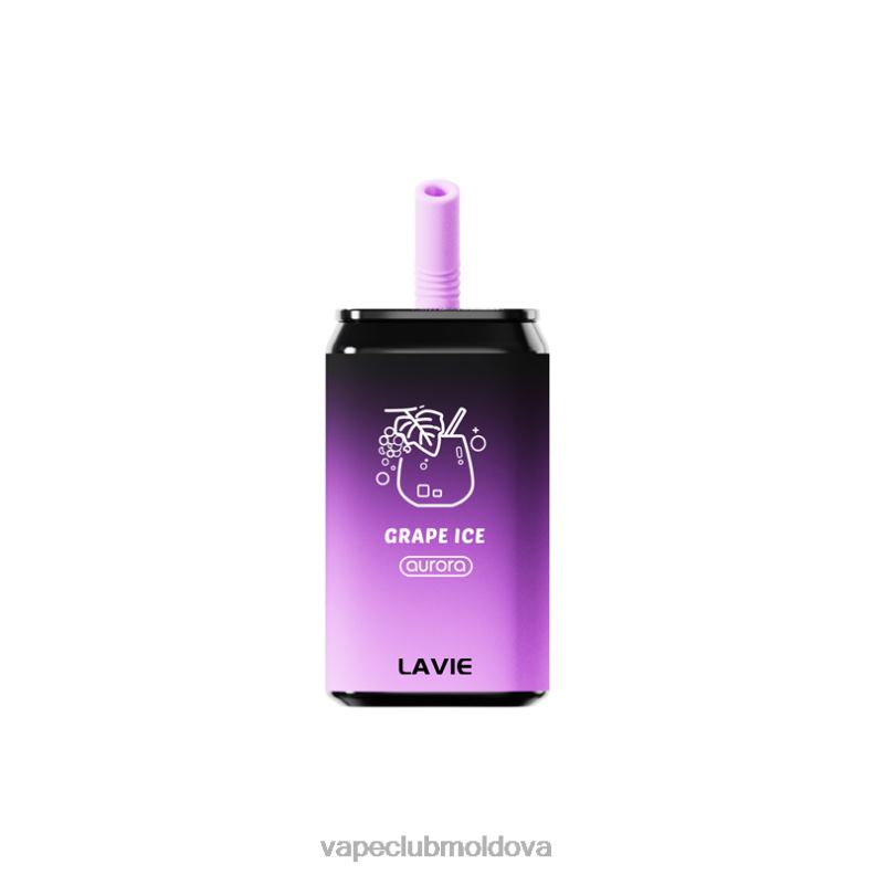 Vape Shop Chisinau 80H82151 LAVIE Aurora 11000 pufuri gheață de struguri