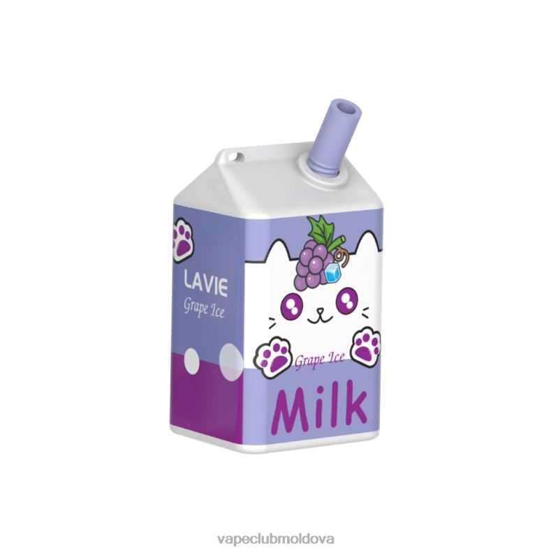 Vape Shop Chisinau 80H82186 LAVIE MILK 7000 pufuri gheață de struguri