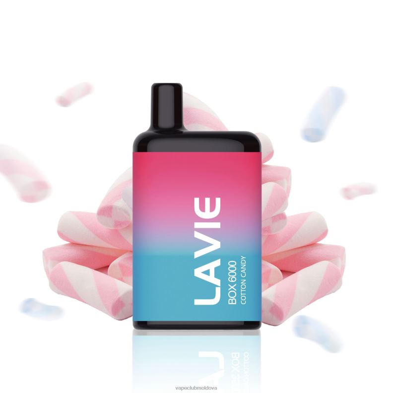Vape Shop Chisinau 80H82206 LAVIE BOX 6000 pufuri vată de zahăr