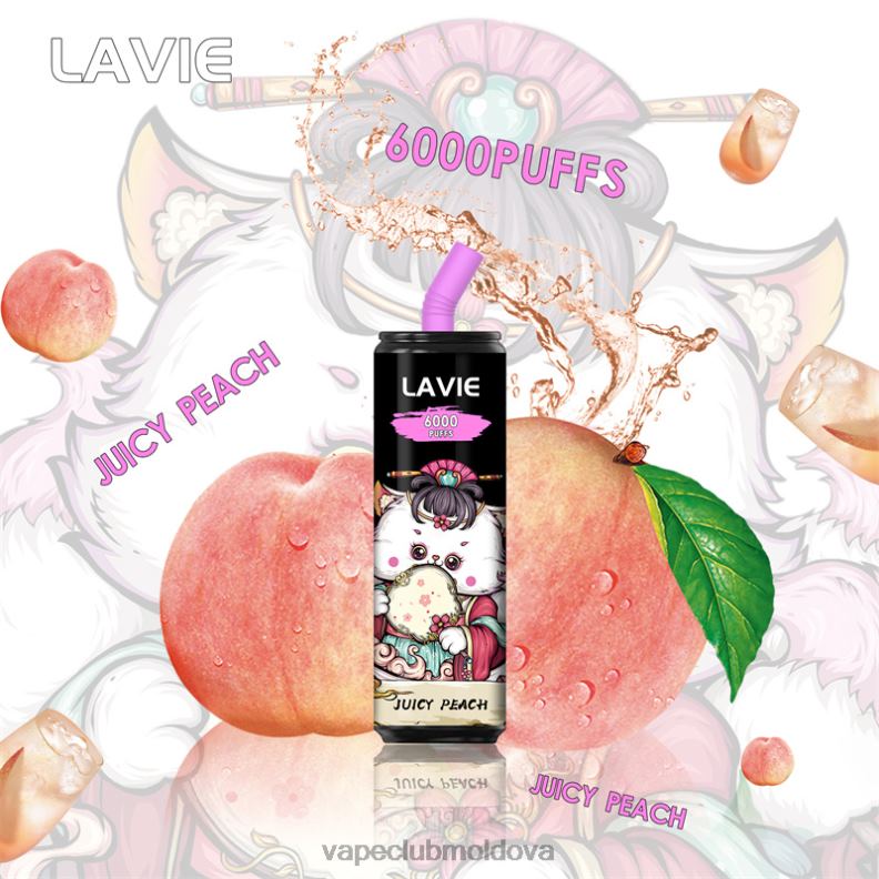 Vape Shop Chisinau 80H82271 LAVIE Coke BAR 6000 pufuri piersic suculent