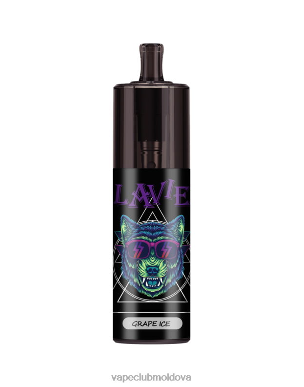 Vape Shop Chisinau 80H82331 LAVIE COLOUR BAR Controlul fluxului de aer cu 10000 de pufături gheață de struguri
